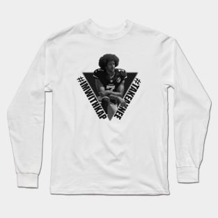 Kaepernick Kneeling Long Sleeve T-Shirt